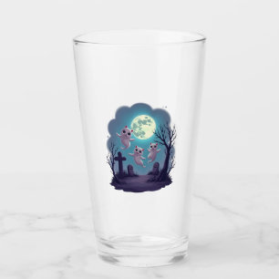 Ghost Cat Parade Glass