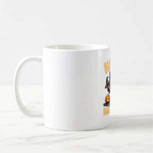 Ghost Cat Tee, Halloween Shirt, Spooky Cute, Unise Coffee Mug
