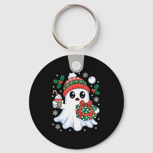 Ghost Christmas Santa Soky Christmas Ghost Santa C Key Ring
