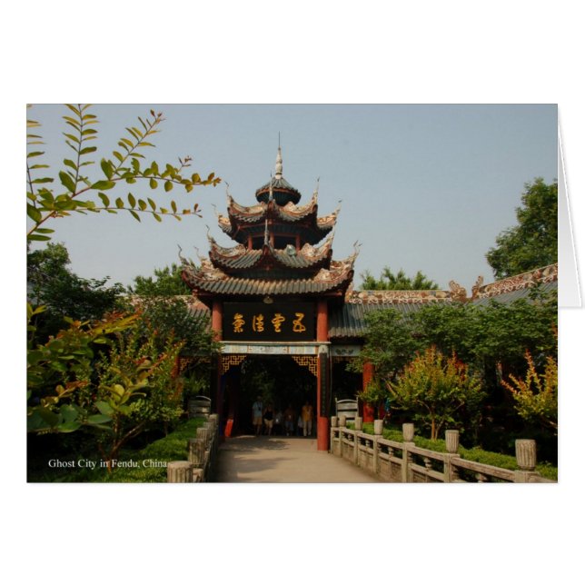 Ghost City, Fendu, China (Front Horizontal)