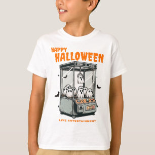 Ghost Claw Game Happy Halloween T-Shirt