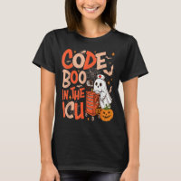 Ghost Code Boo In The Icu Nursing Nurse Halloween