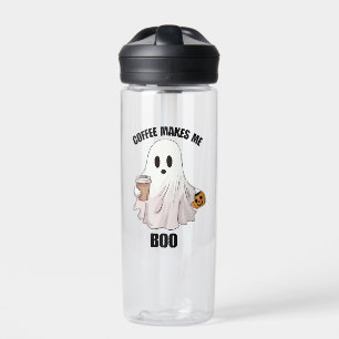 Ghost Coffee Halloween Funny  Water Bottle