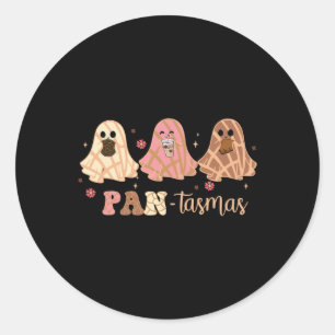 Ghost Conchas Mexican Halloween Classic Round Sticker