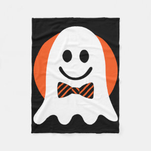 Ghost Costume Halloween Face Men Women Adult Kids Fleece Blanket