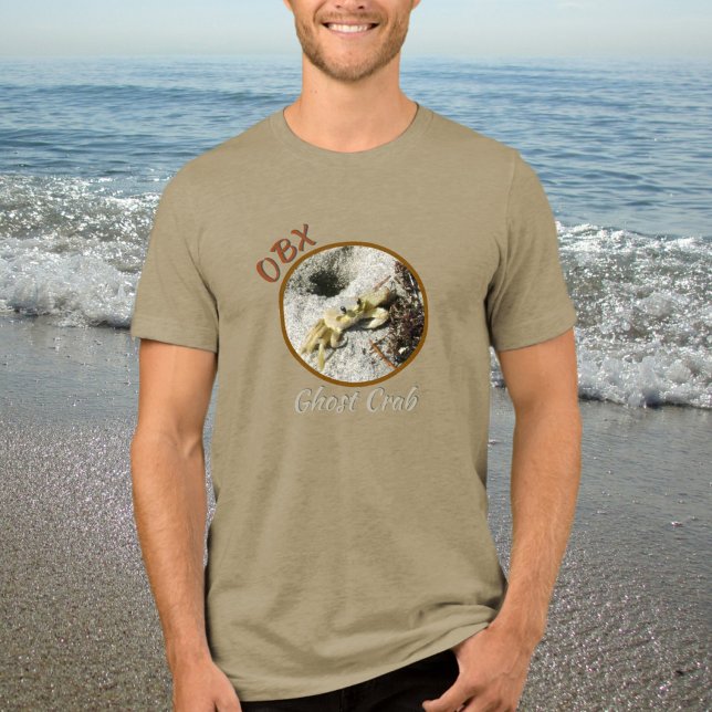 Ghost Crab OBX Outer Banks NC Photographic Tri-Blend Shirt (Creator Uploaded)
