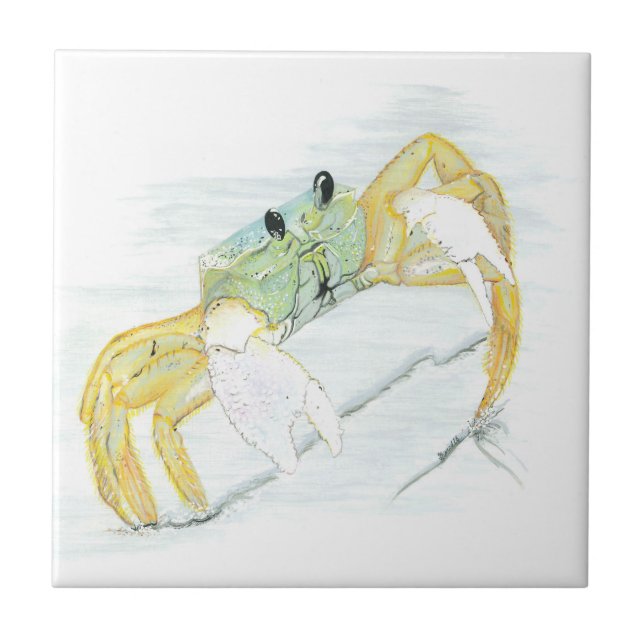 Ghost Crab on Beach Tile (Front)