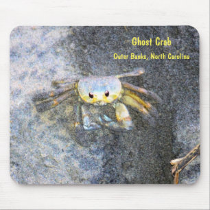 Ghost Crab with Info Mousepad