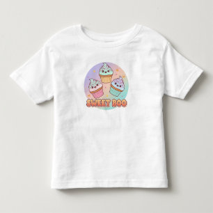 Ghost Cupcake Party Halloween T-Shirt – Cute Sweet