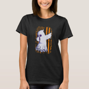 Ghost Dabbing Spooky Dab Dance Boys Girls Kids Hal T-Shirt
