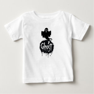 Ghost – Dark Horror Dripping Text Art T-Shirt
