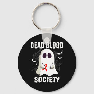 Ghost Dead Blood Society Blood Cancer Awareness Ha Key Ring