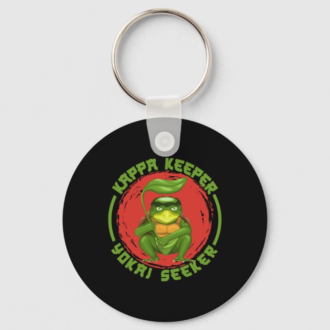 Ghost Demon Kappa Keeper Seeker Monster Trickster  Key Ring (Front)