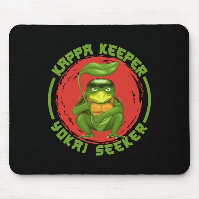 Ghost Demon Kappa Keeper Seeker Monster Trickster  Mouse Pad (Front)