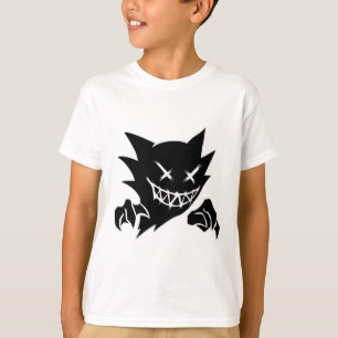 Ghost Demon Sketchy Blackwork Tattoo Flash T-Shirt