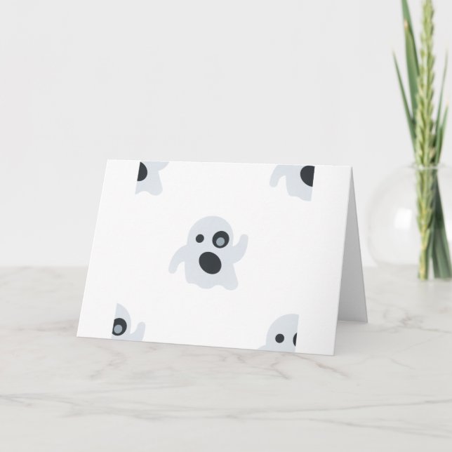 ghost emoji card (Front)