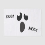Ghost Face Halloween Party Trick or Treat Favour Tissue Paper<br><div class="desc">Tissue Paper</div>