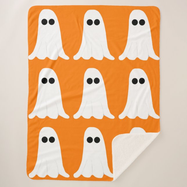 Ghost Fleece Blanket (Front)