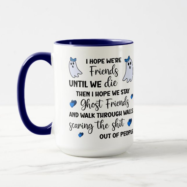 Ghost Friends Forever Mug (Left)