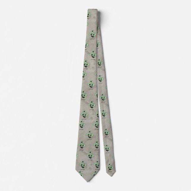 Ghost fungus tie (Front)