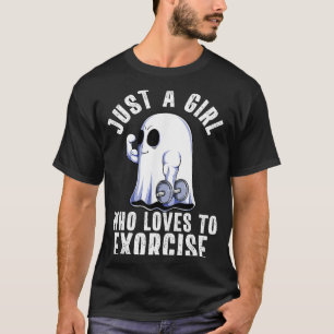 Ghost Funny Gym Workout Bodybuilding Soky Hallowee T-Shirt