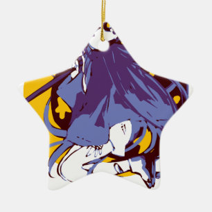 Ghost Girl Ceramic Tree Decoration