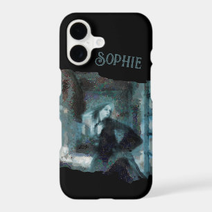 Ghost Girl in Blue – Haunting Surreal Art