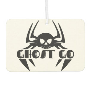 Ghost Go Spooky Season Car Air Freshener