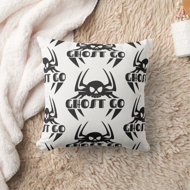 Ghost Go Spooky Season Cushion (Blanket)