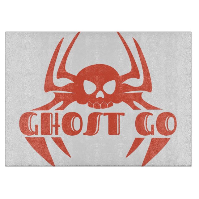 Ghost Go Spooky Season Cutting Board (Front)
