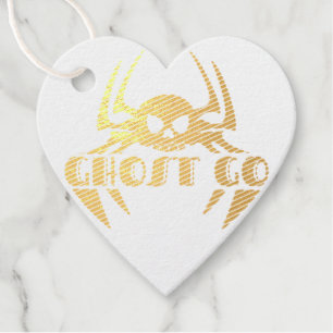 Ghost Go Spooky Season Favour Tags