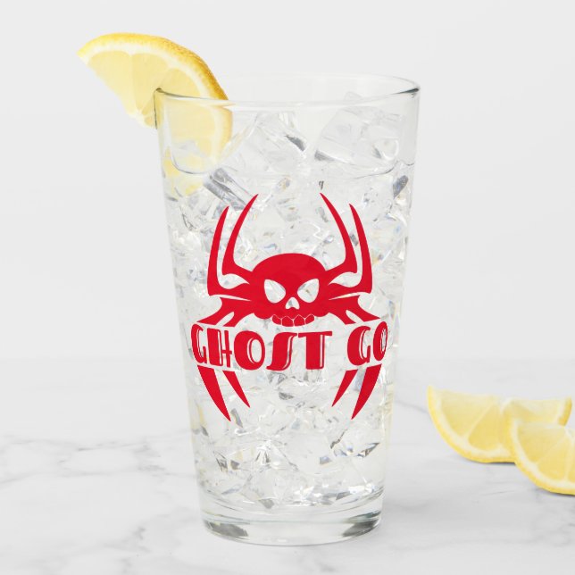 Ghost Go Spooky Season Glass (Front Ice)