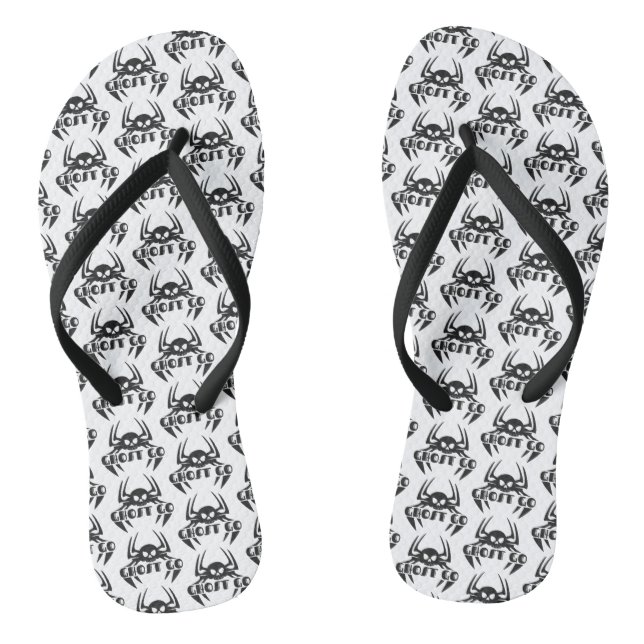 Ghost Go Spooky Season Jandals (Footbed)