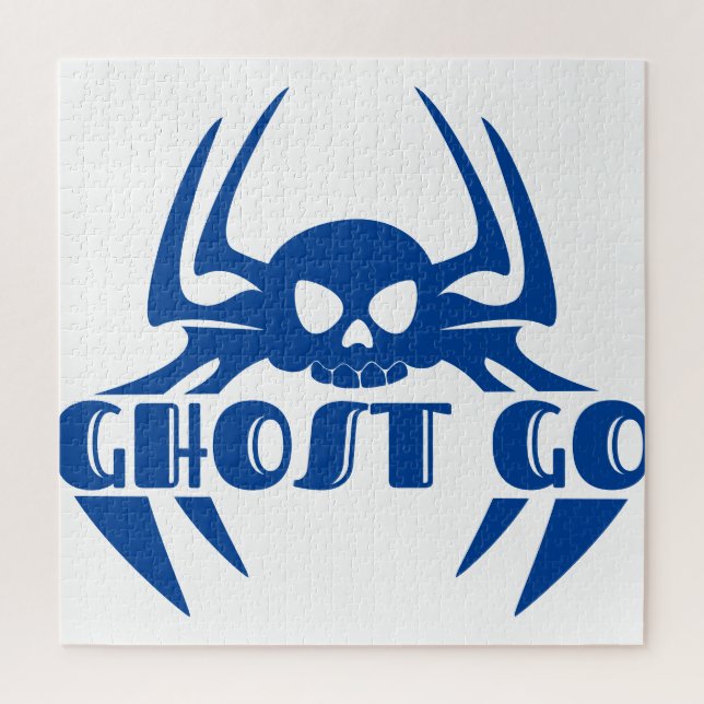 Ghost Go Spooky Season Jigsaw Puzzle (Vertical)