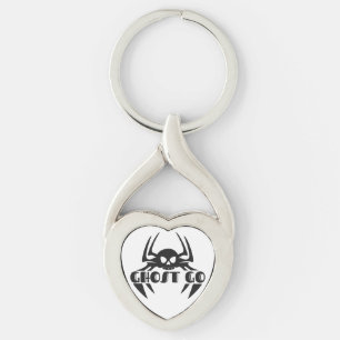 Ghost Go Spooky Season Key Ring
