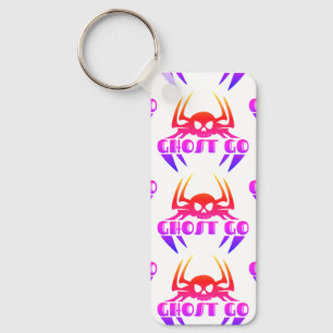 Ghost Go Spooky Season Key Ring