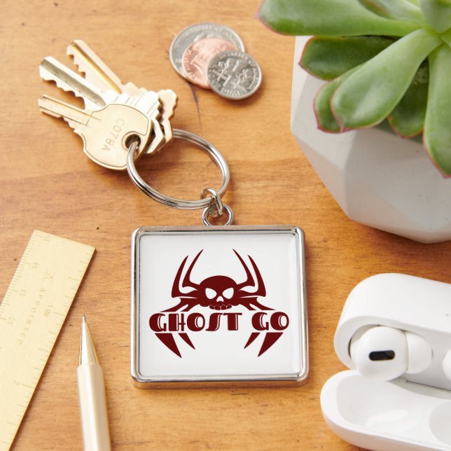 Ghost Go Spooky Season Key Ring (Desk)