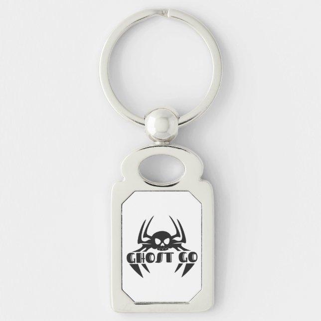 Ghost Go Spooky Season Key Ring (Front)