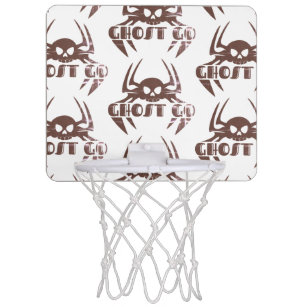 Ghost Go Spooky Season Mini Basketball Hoop