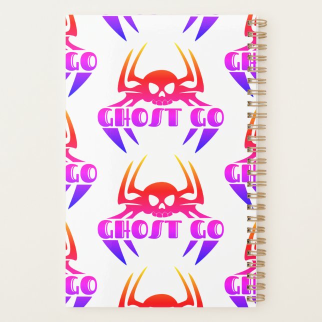 Ghost Go Spooky Season Planner (Back)