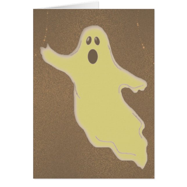 Ghost Greeting/Note Card (Front)