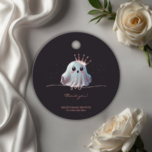 Ghost Halloween Baby Shower Little Boo Favour Tags