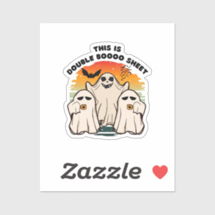 Ghost Halloween Costume Funny Boo