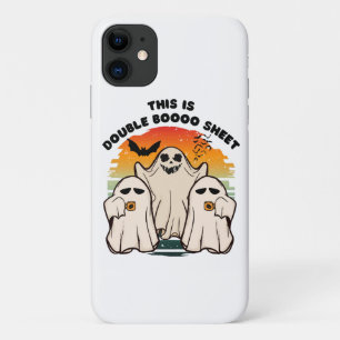 Ghost Halloween Costume Funny Boo Case-Mate iPhone Case