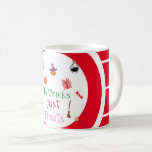 Ghost Halloween No Tricks Just Treats pumpkin Coffee Mug<br><div class="desc">Introducing our "No Tricks Just Treats" red Halloween Pumpkin Ghost Mug, a charming and enchanting addition to your Halloween decor collection. This Mug features a playful and friendly pumpkin ghost and pink text, spreading a message of sweet treats and festive fun. With its vibrant colours and captivating design, it's sure...</div>