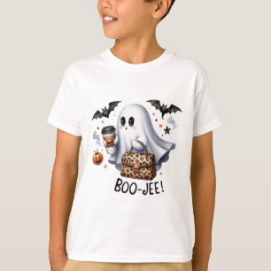 Ghost Halloween Spooky Boo Autumn Halloween Ghost  T-Shirt