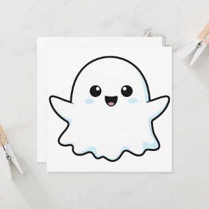 Ghost Halloween TShirt Invitation