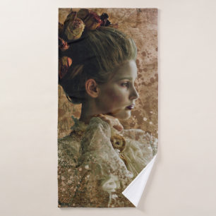 Ghost halloween woman female bath towel