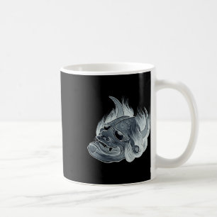 Ghost Hannya Mask Tattoo Design Coffee Mug