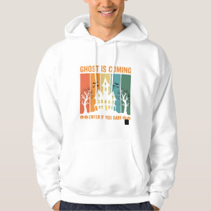 Ghost Haunted House Halloween Vector Design Hoodie